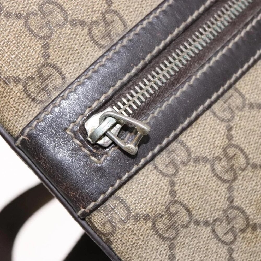 GUCCI GG Supreme Shoulder Bag PVC Beige Gold 295257 Auth 138218 - Picture 13 of 16